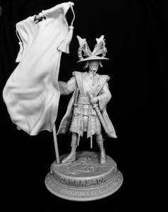 miniatura-impresa-cambalada-portaestandarte-frontal