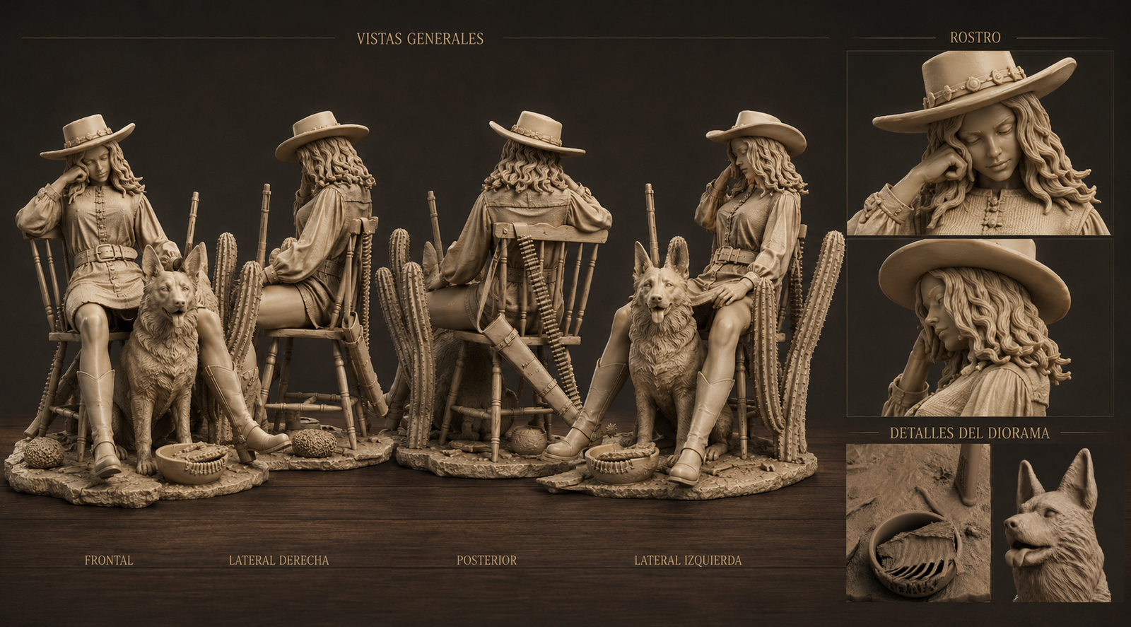 Character sheet Night Watch STL — Sheriff Abigail
