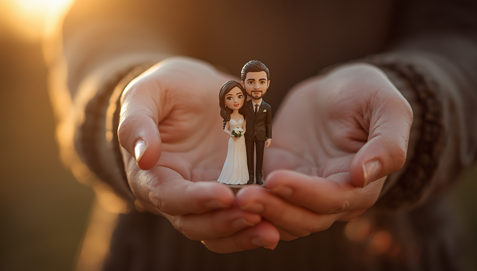 Regalo original para invitados de boda — figuras personalizadas — Million Miniatures Studios