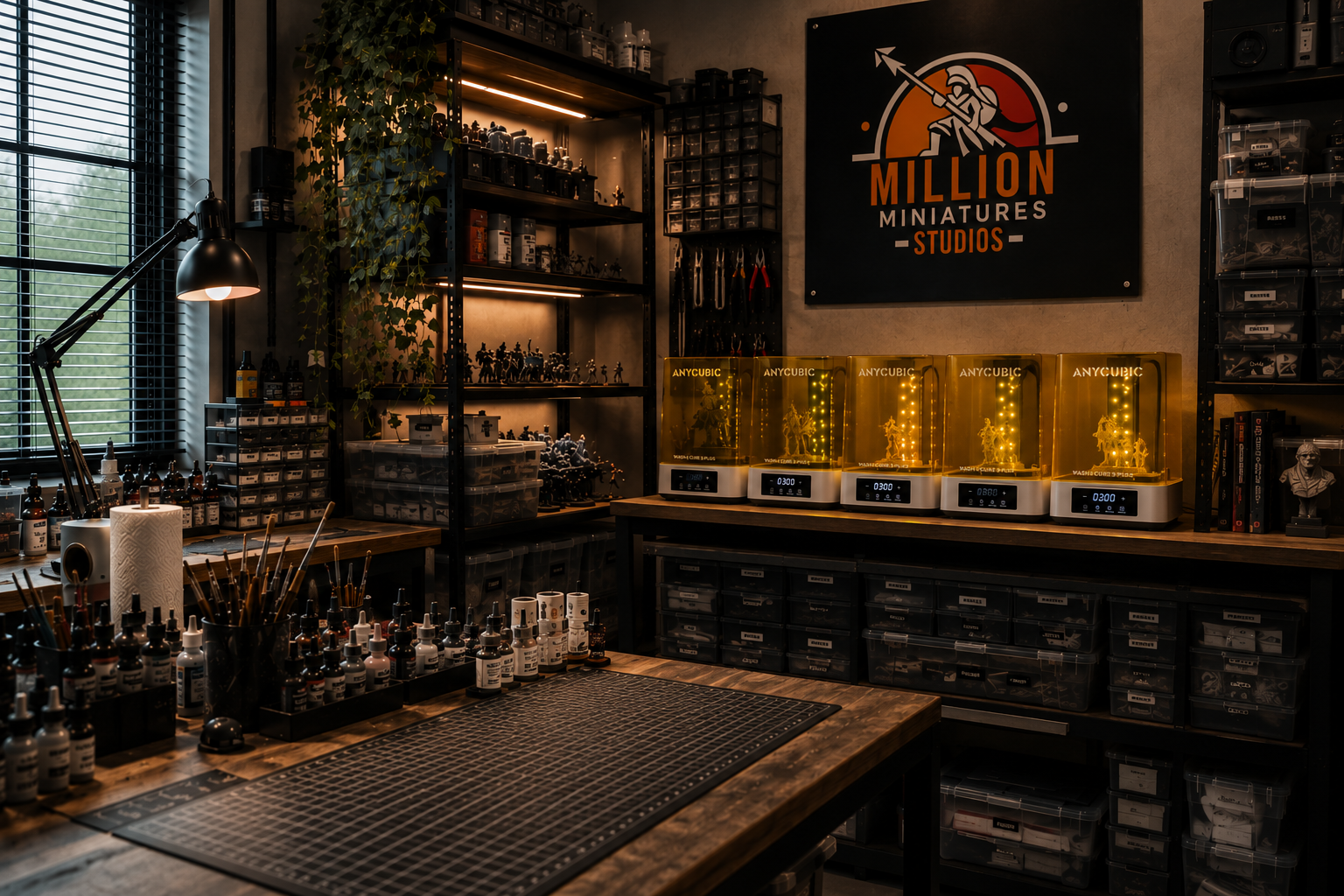 Impresión 3D en resina Badajoz – Anycubic Photon 12K Million Miniatures Studios