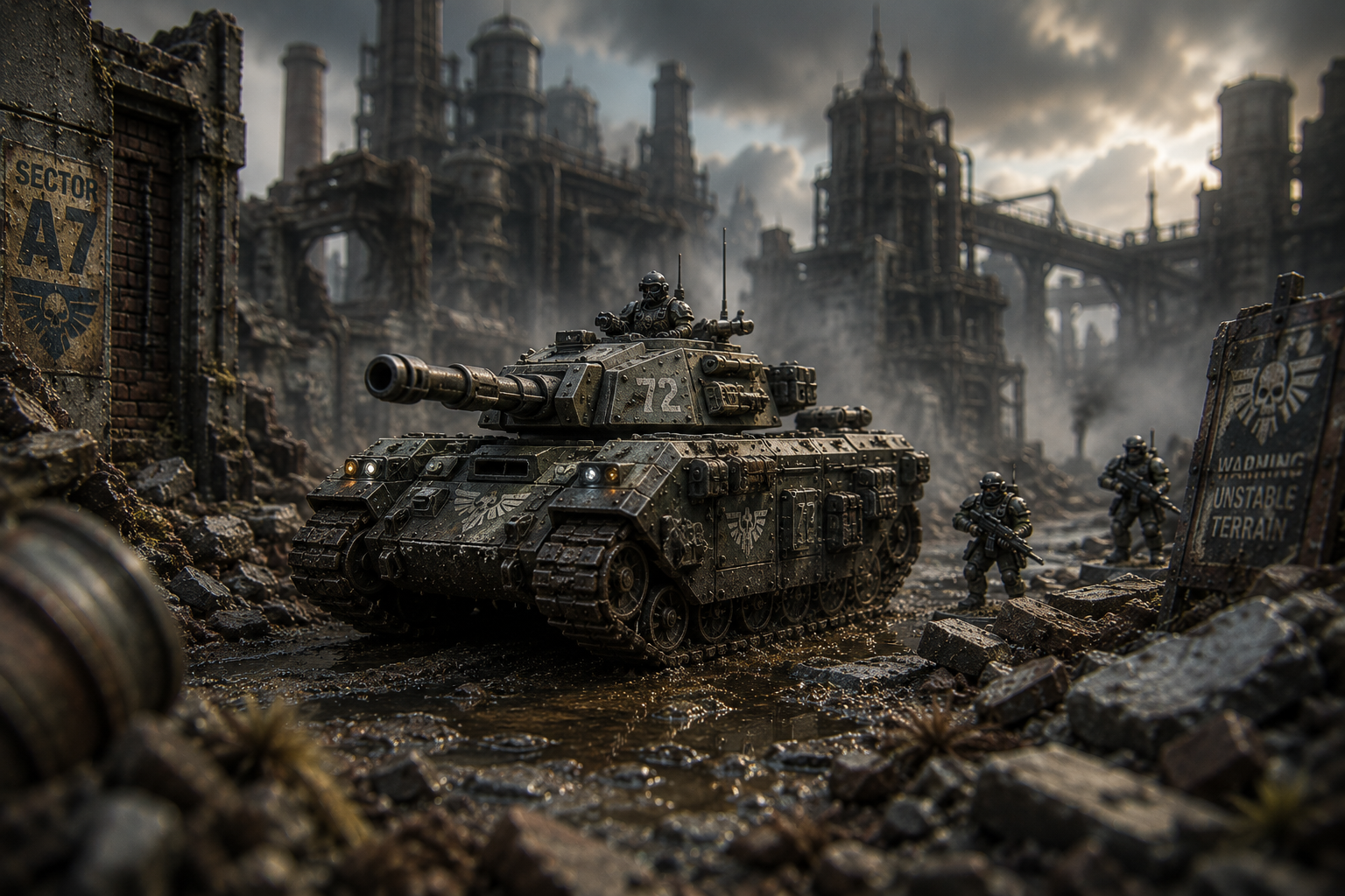 Vehículos militares tanques STL miniaturas — impresión 3D, Million Miniatures Studios