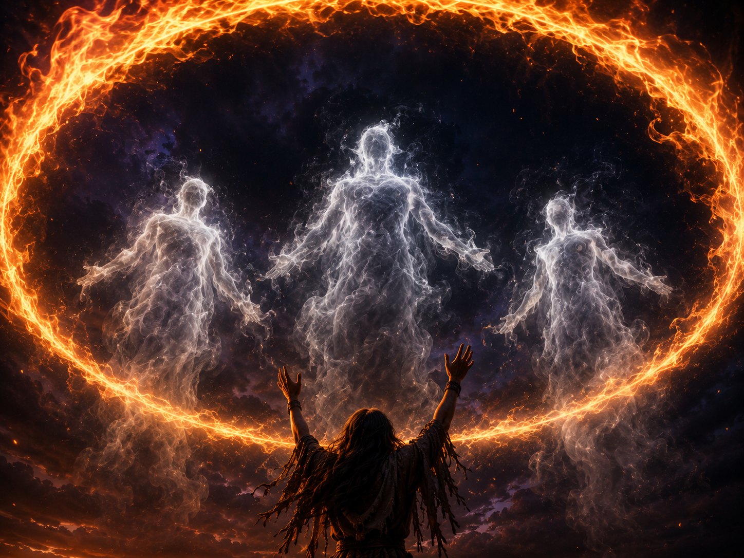 El anillo de fuego — Aiyana Haseya: El Ritual de Invocación