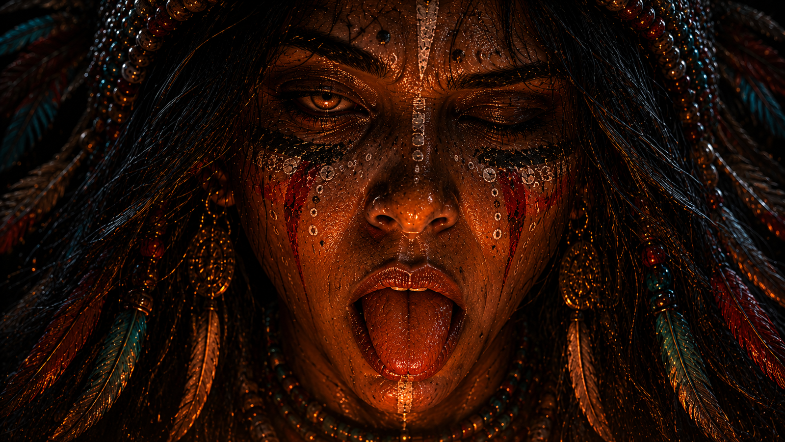 El trance ceremonial — Aiyana Haseya: El Ritual de Sacrificio