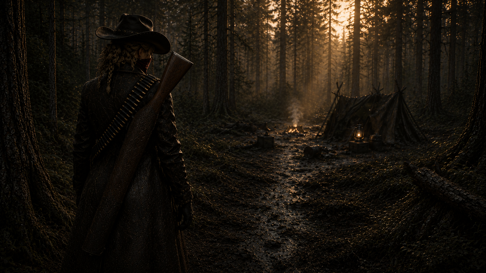 El disfraz en el campamento — Sheriff Abigail: La Sheriff Disfrazada